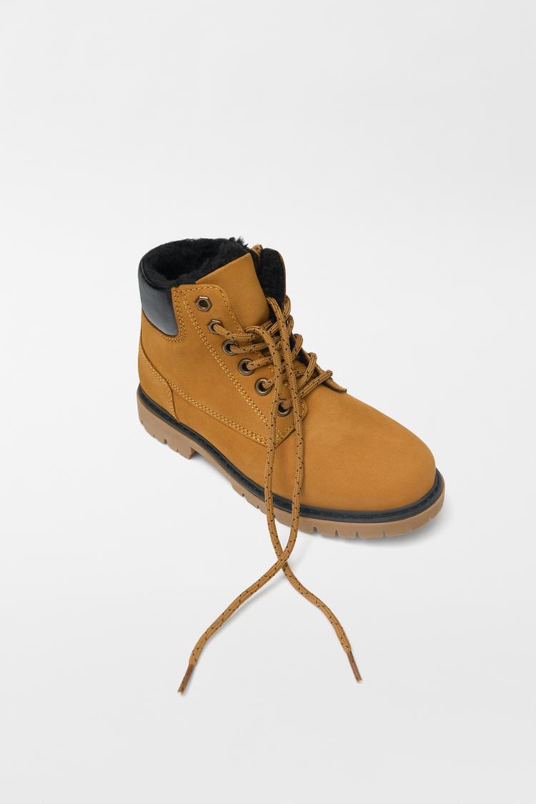 Yellow boots zara sales